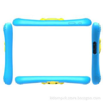 Android 7 Inch kids learning tablet toy with Lovely Frog Ki